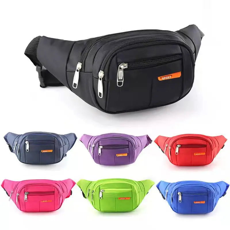 Hip Belly Banana Bum Chest Belt for Men Women Waist Bag Male Female Pouch Murse Purse Kidney Row Bumbag